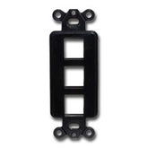 Hubbell ISF3 ISF StyleLine Outlet Frame - 3 Ports (Package of 25)